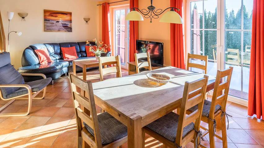 Ferienhaus für 6 Personen, mit Garten und Sauna, mit Haustier
