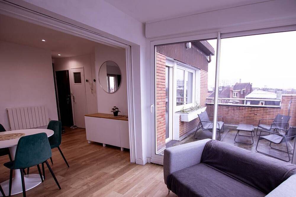 Appartement De Vacances pour 3 Personnes dans Lens, Région de Lens