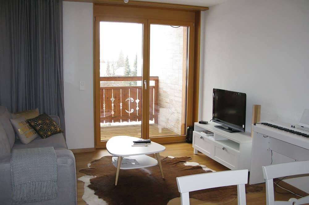 Ganze Wohnung, 2-Zimmer-Wohnung und eine halbe Diablerets in Les Diablerets, Ormont-Dessus (Les Diablerets)