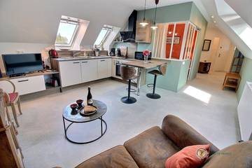 Gîte pour 2 personnes, avec jardin à Trévou-Tréguignec