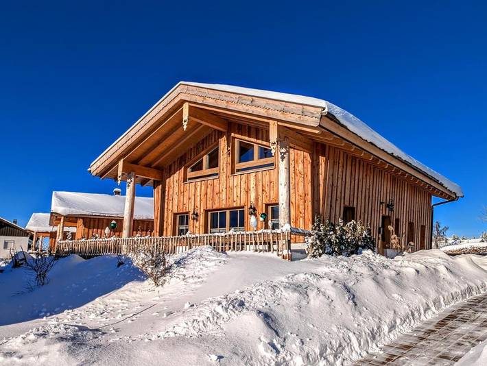 Chalet für 5 Personen, mit Garten und Ausblick sowie Sauna in Mauth