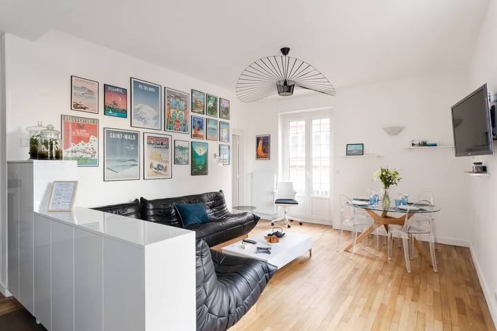 Ferienwohnung für 4 Personen, mit Balkon in Saint-Malo