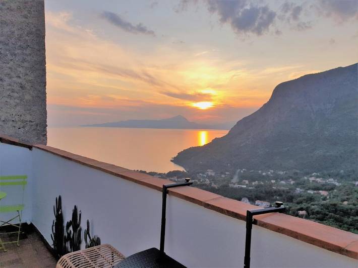 Appartamento vacanze per 4 persone, con Terrazza e Panorama a Maratea