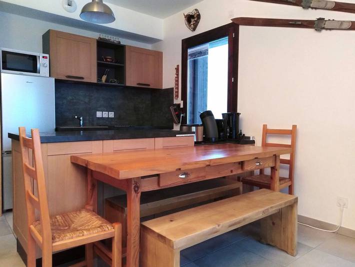 Gîte pour 6 personnes, avec terrasse dans Plagne Centre - 2