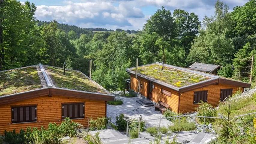 Chalet für 4 Personen, mit Garten und Terrasse sowie Sauna, mit Haustier in Braunlage