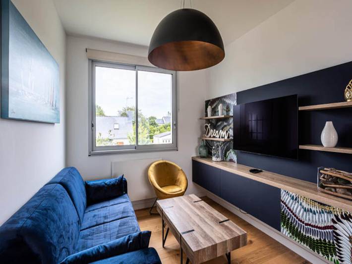 Location de vacances pour 10 personnes, avec jardin, adapté aux familles dans Plage Saint-Guirec - 2