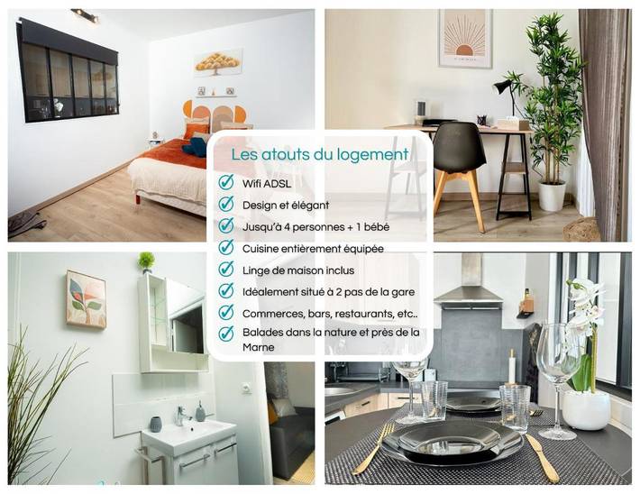 Gîte pour 4 personnes à La Ferté-sous-Jouarre - 3