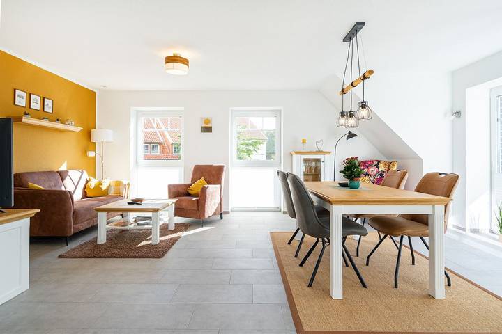 Ferienwohnung für 4 Personen, mit Balkon in Krummhörn - 3