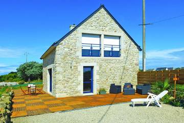 Gîte pour 6 personnes, avec terrasse, animaux acceptés à Cléder