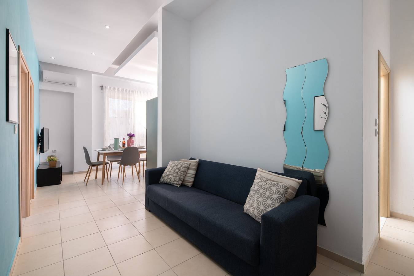 Appartement entier, Appartement 'Rhodes Sea Ialysos' avec balcon, Wi-Fi et climatisation in Ialyssos, Rhodes
