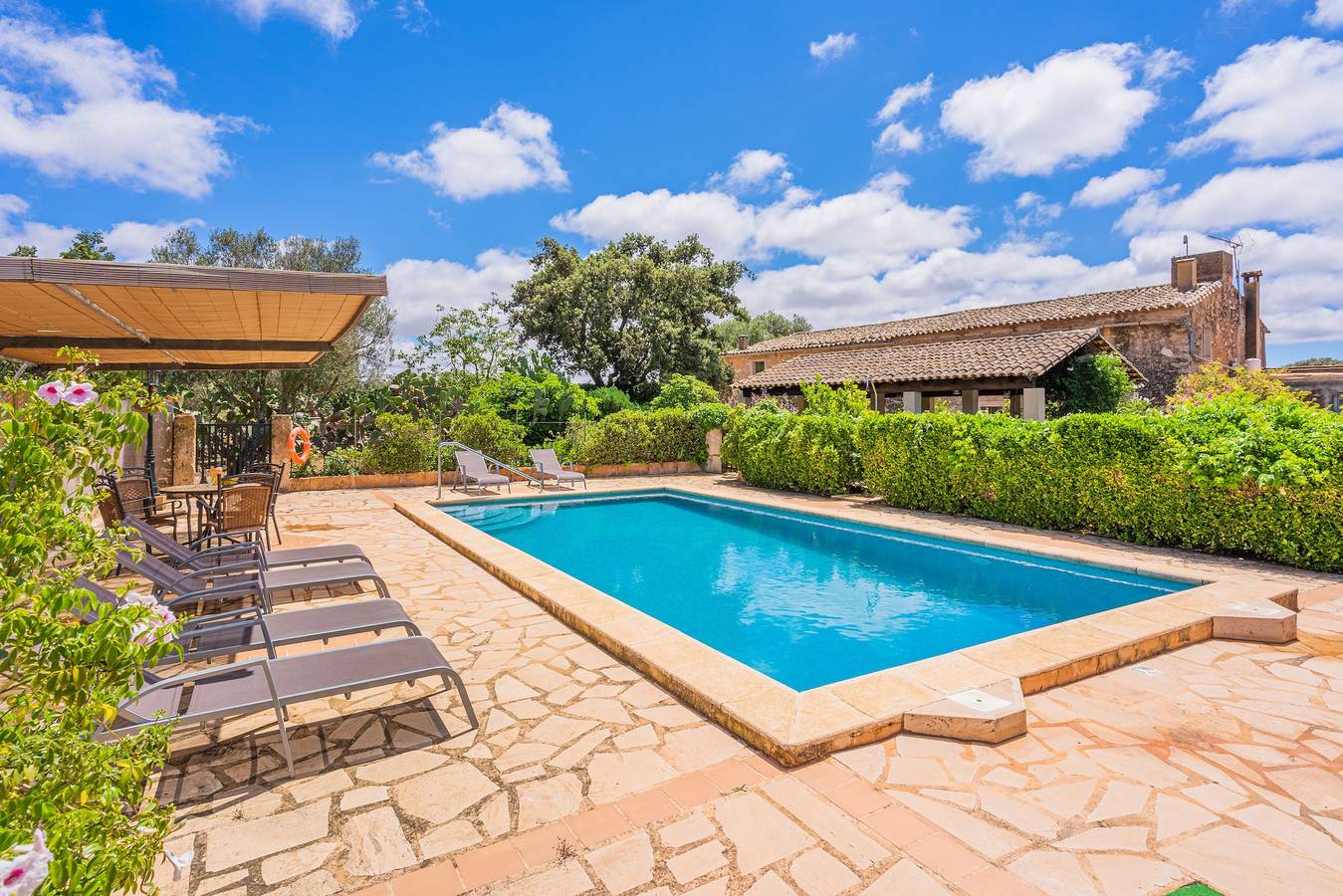 Agroturismo "Son Galileu" with Garden, Wi-Fi, Pool and Terrace in Llucmajor, South Majorca