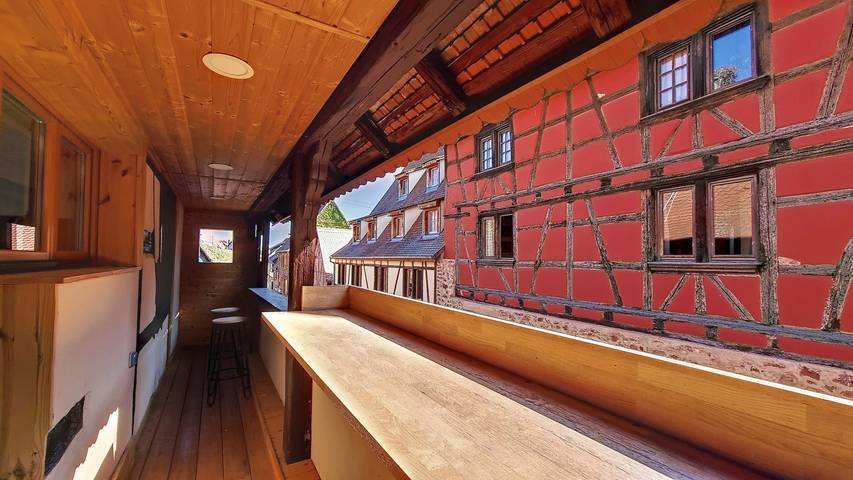 Location de vacances pour 6 personnes, animaux acceptés à Eguisheim