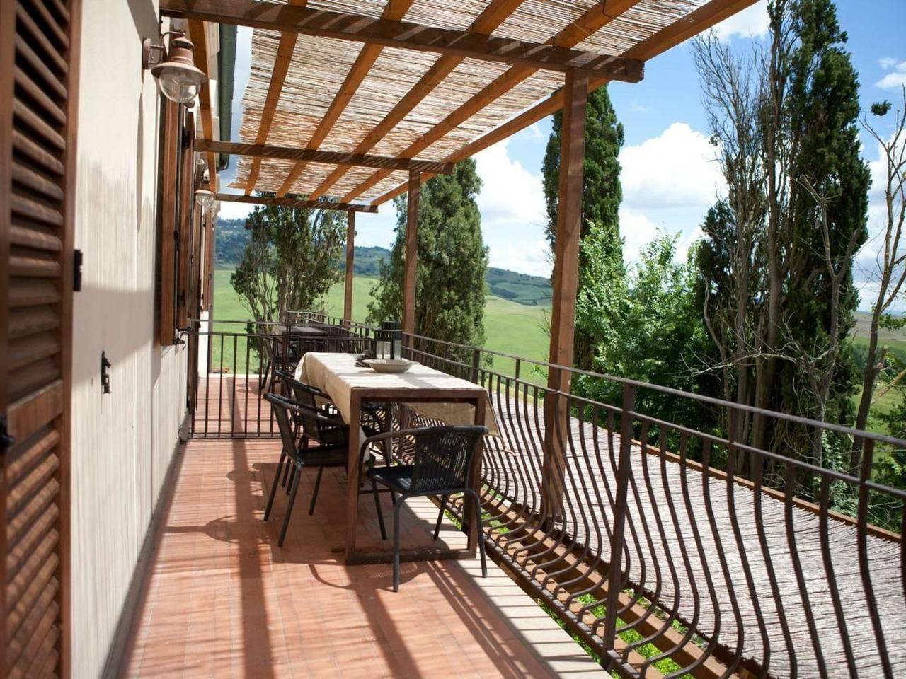 Appartamento intero, Wohnung "Villa Famiglia" mit Pool in Volterra, Pisa e dintorni