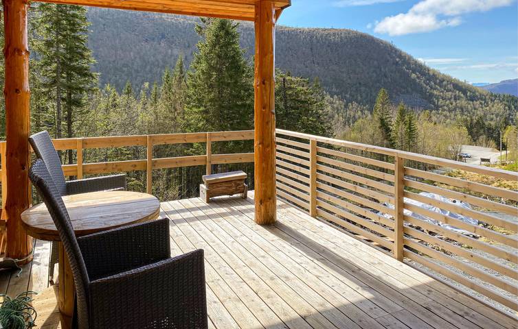 Ferienhaus für 6 Personen mit Ausblick in Skodje