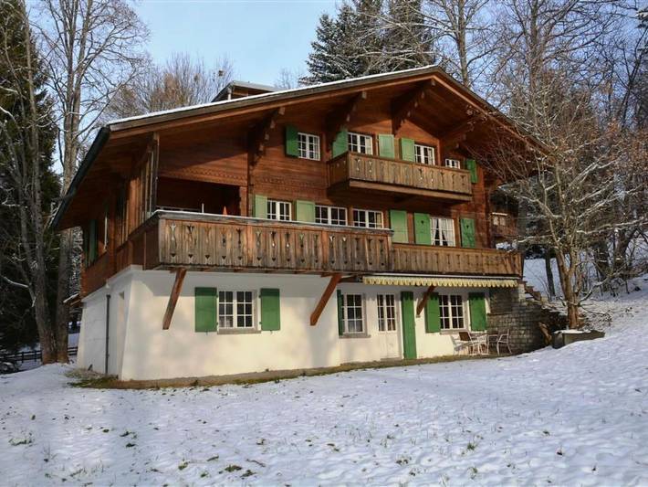 Chalet voor 7 personen, met balkon in Gstaad