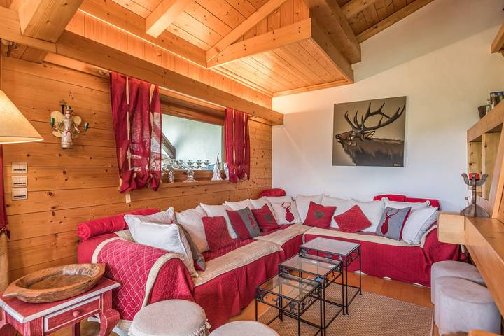 Gîte pour 12 personnes, avec balcon et jardin, adapté aux familles à Praz-sur-Arly - 2