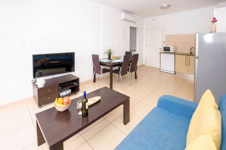 Ganze Wohnung, Ferienwohnung für 4 Personen mit Balkon in Protaras, Südzypern