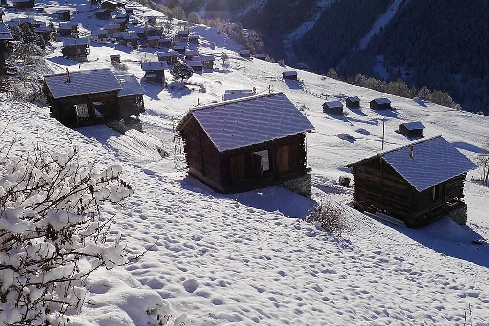 Ferienhaus La Forclaz Vs für 1 - 6 Personen mit 2 Schlafzimmern - Historisches Gebäude in Evolène, Walliser Alpen