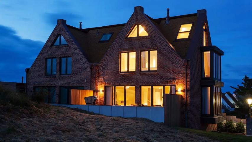 Ferienhaus für 8 Personen, mit Garten und Balkon