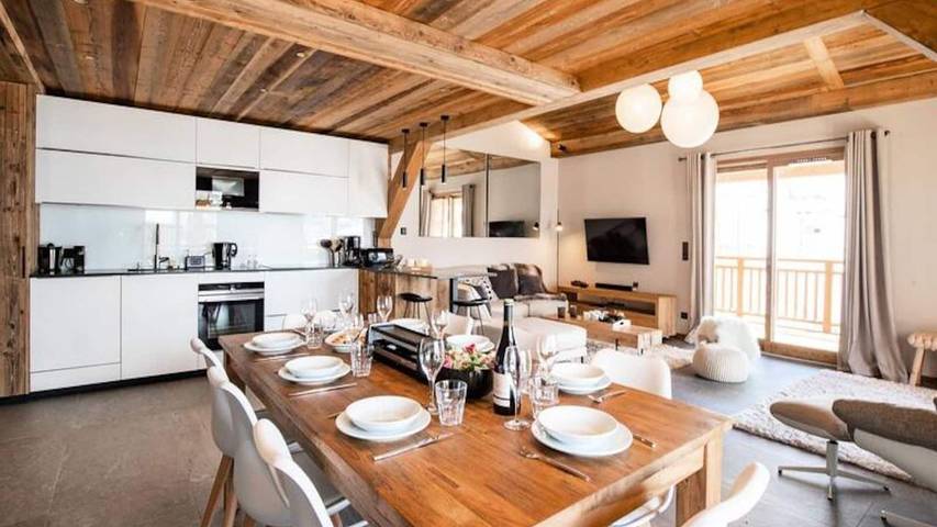 Chalet pour 13 personnes, avec sauna et balcon à Bonneval-sur-Arc - 2