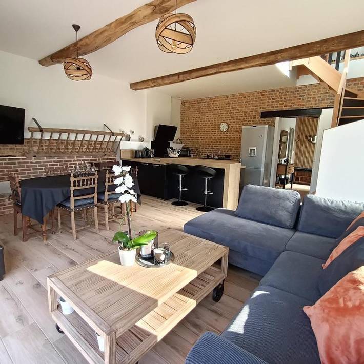 Location de vacances pour 8 personnes, avec jardin à Hautot-Saint-Sulpice