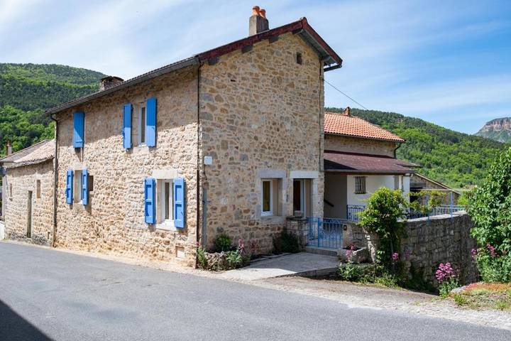 Maison de vacances pour 5 personnes, avec Balcon ainsi que Terrasse et Jardin