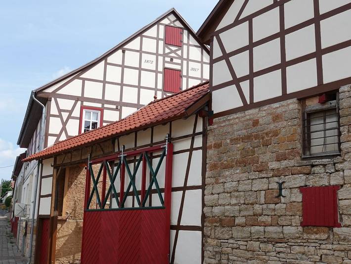 Hof Hollerbusch in Großenehrich, Region Kyffhäuser