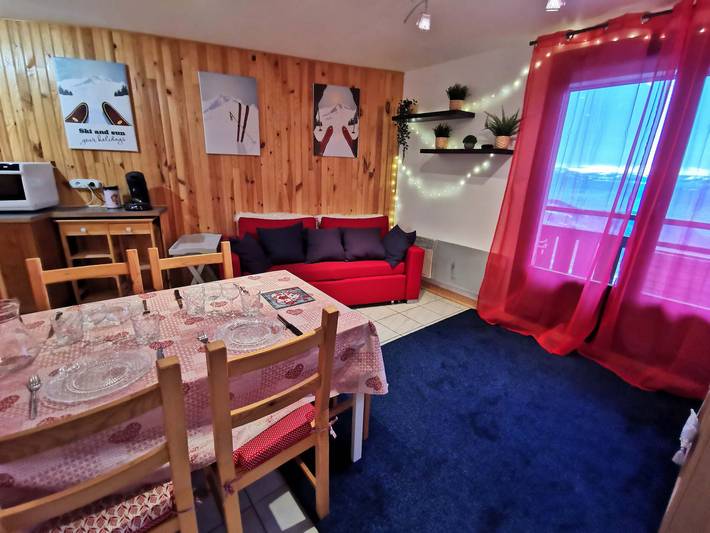 Gîte pour 6 personnes, avec balcon dans Prapoutel - 2