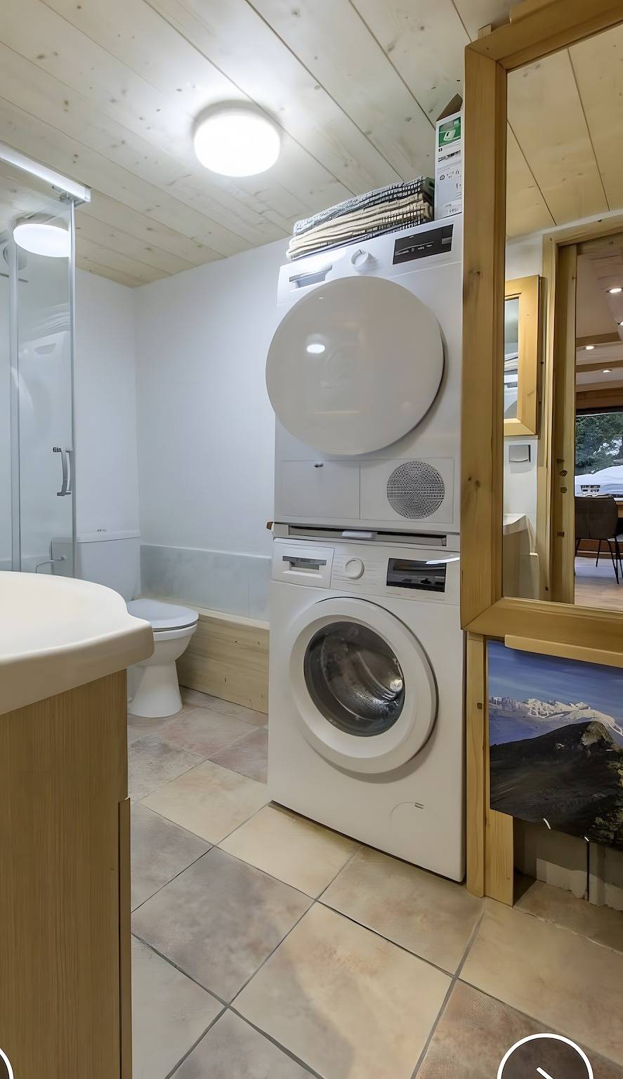 Ganze Wohnung, Appartement „Rose De Noël“ mit privater Terrasse und Wlan in Le Praz de Lys, Taninges