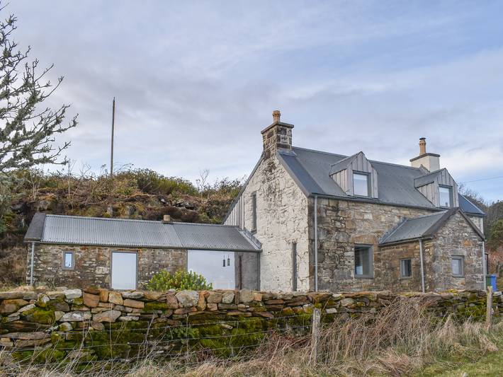 Cottage for 4 people, with garden in Scotland