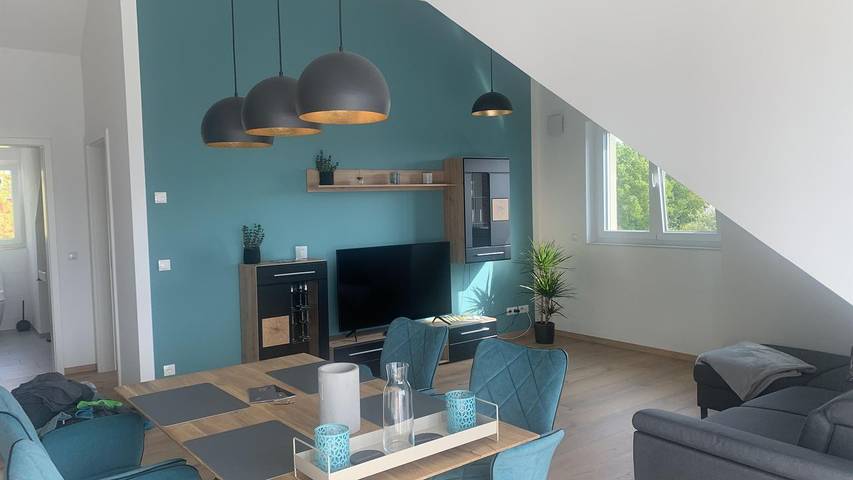 Hütte für 2 Personen, mit Balkon, kinderfreundlich in der Pfalz