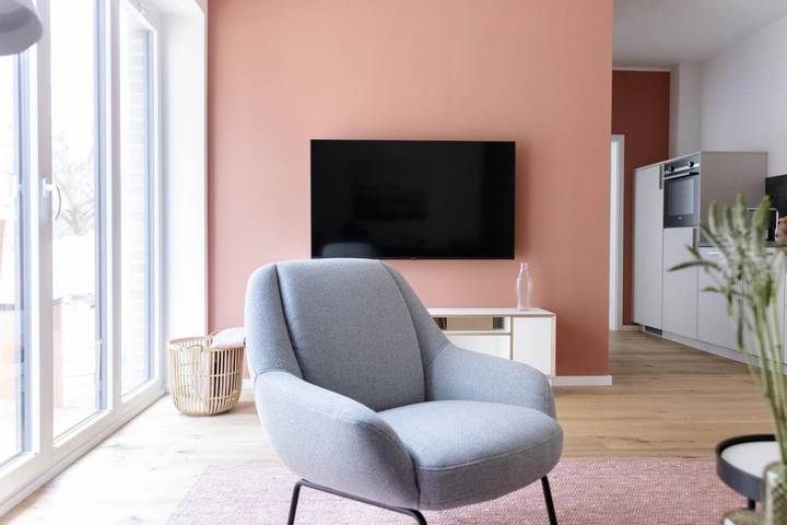 Appartement entier, Appartement 'Koje' avec balcon et Wi-Fi in St. Peter-Bad, St. Peter-Ording