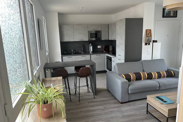 Gîte pour 6 personnes, avec terrasse, animaux acceptés à Aubervilliers - 2
