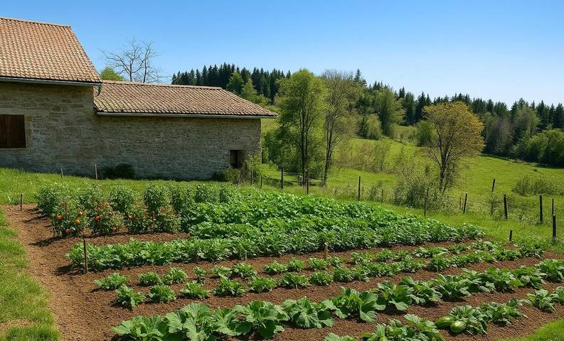 Location de vacances pour 4 personnes, avec sauna ainsi que vue et jardin, animaux acceptés à Vollore-Montagne - 4