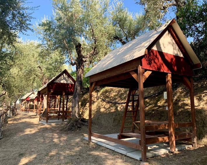 Bungalow per 2 persone, con Terrazza e Giardino nonché Piscina a Sorrento