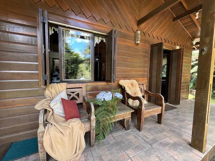 Casas e apartamentos de temporada para 6 pessoas, com jardim e vista em São Francisco de Paula