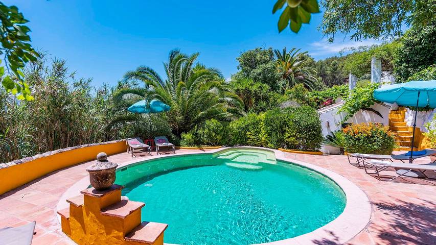 Casa rural para 8 personas, con balcón/terraza y piscina en Montecorto - 2