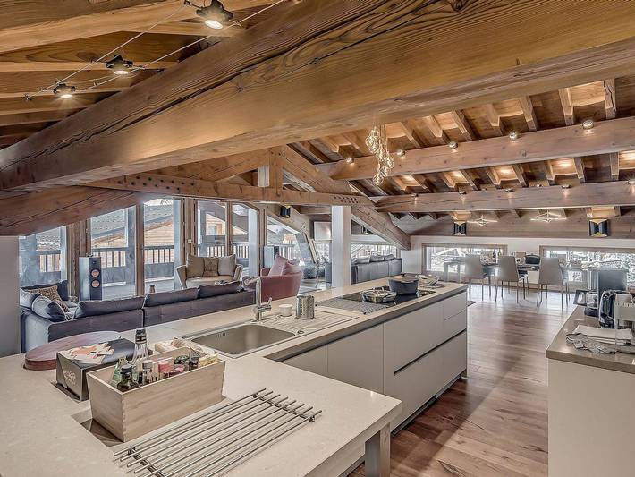 Chalet pour 10 personnes, avec jacuzzi et sauna à Tignes - 3