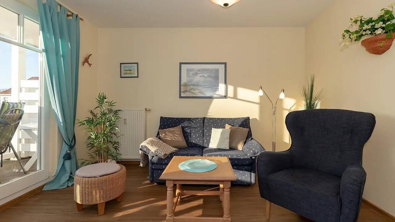 Ganze Ferienwohnung, Ferienwohnung für 2 Personen (40 m²) in Ostseebad Kühlungsborn in Kühlungsborn Weststrand, Kühlungsborn