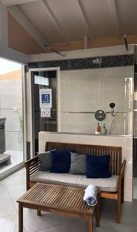 Mobil home pour 6 personnes, avec balcon et jacuzzi ainsi que jardin et sauna à Frontignan - 4