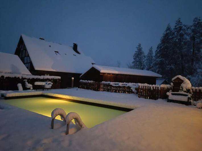 Hütte für 6 Personen, mit Garten und Terrasse sowie Sauna und Pool, kinderfreundlich in Baden-Württemberg - 2