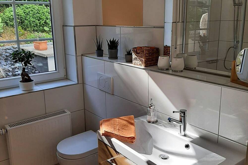 Ganze Wohnung, Ferienwohnung Hortensia Mosel - Appartement/Fewo, Dusche, Wc in Burg Eltz, Münstermaifeld