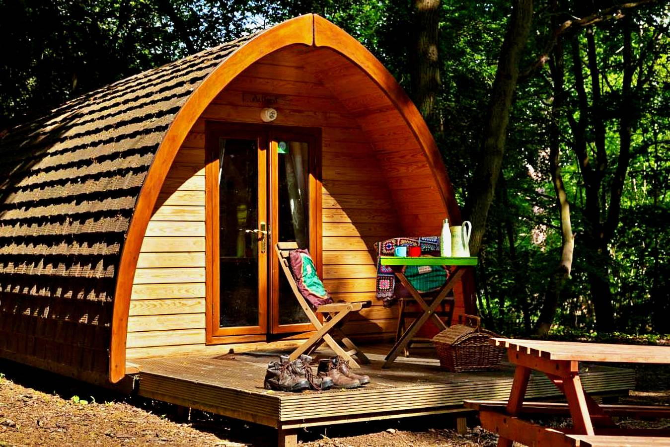 Eadmund Pod in Elveden Forest, Thetford Forest Park