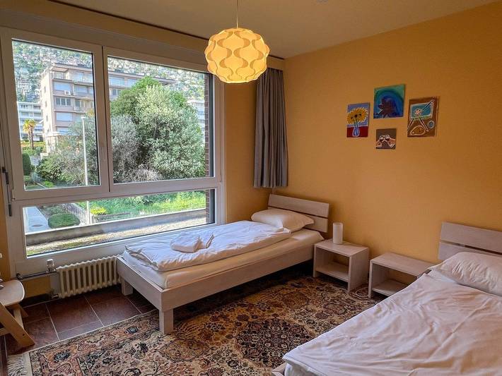 Ferienwohnung für 4 Personen, mit Balkon und Seeblick sowie Ausblick in Minusio - 4