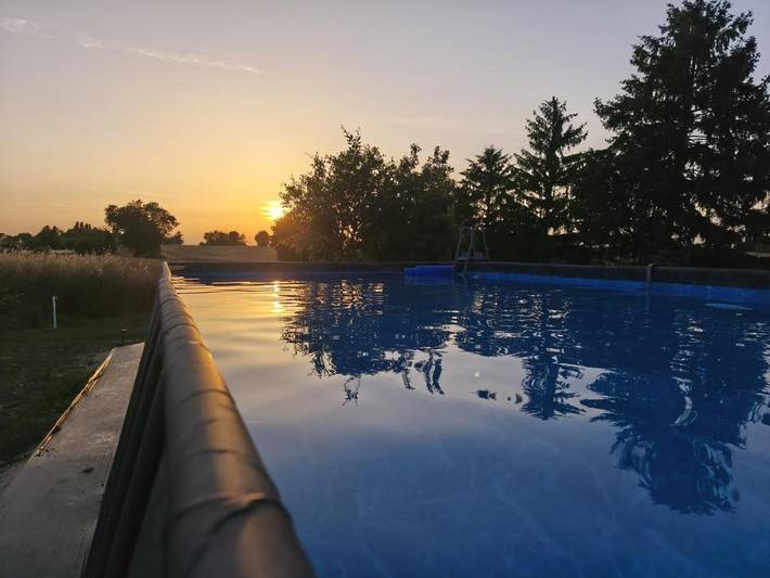 Maison de vacances pour 6 personnes, avec piscine et jardin