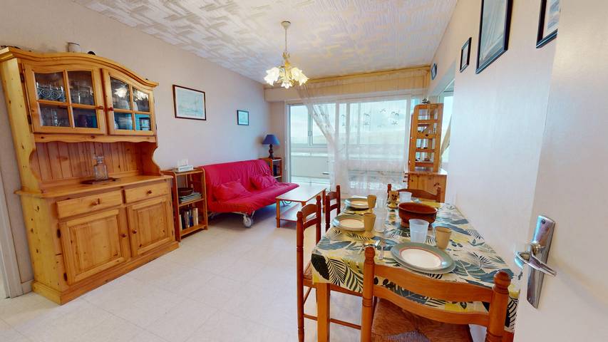 Gîte pour 6 personnes, avec Balcon dans Plage des Becs