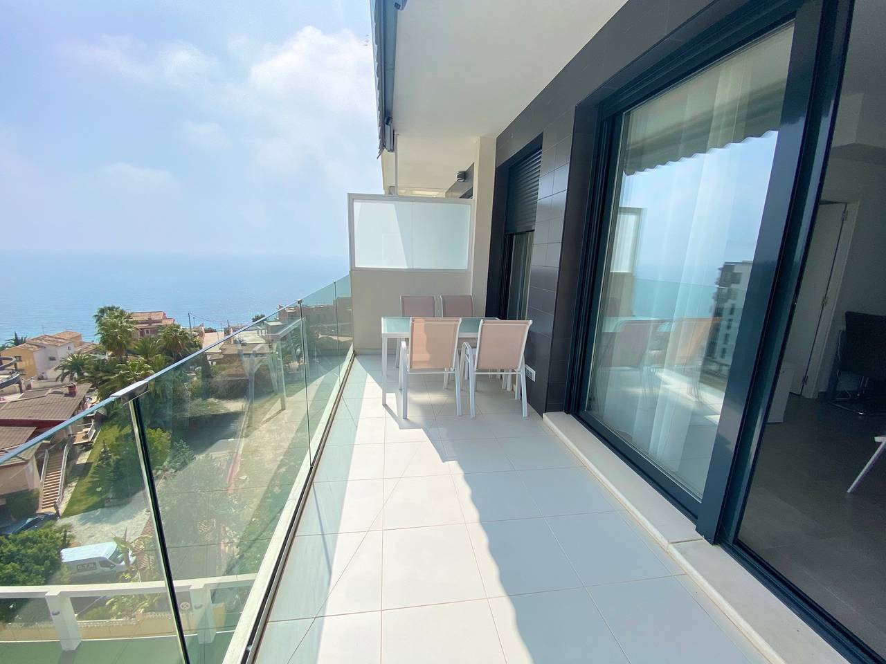 Appartement entier, Appartement de vacances pour 5 personnes avec piscine in Vieille ville de Calpe, Calpe