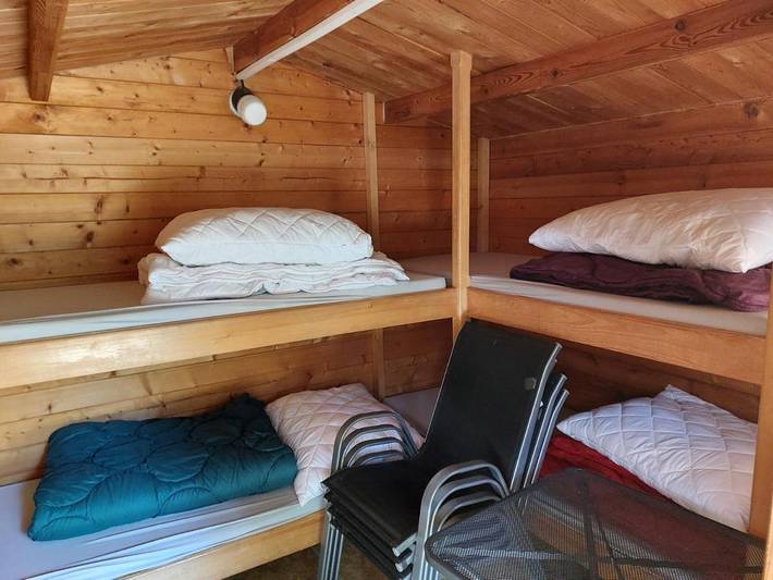 Camping für 4 Personen, mit Sauna und Garten sowie Seeblick und Ausblick in Tschechien - 4