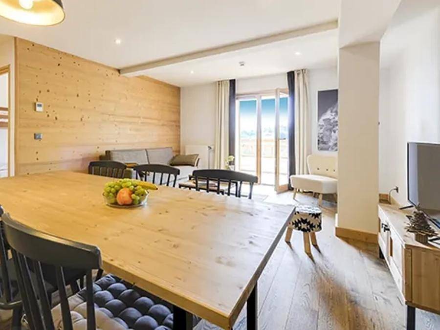 Les Fermes du Mont-Blanc - Terrésens Hôtels et résidences - Appartement 8 personnes - 4 Pieces 8 Personnes Vue Montagne in Combloux, Pays du Mont-Blanc