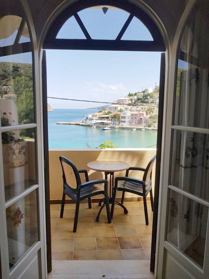 Gîte pour 2 personnes, avec balcon dans Άσος - 4